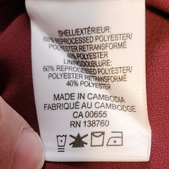 Reitmans Red Patterned Tank Top, Women's XXL, NWT - Picture 4 of 5